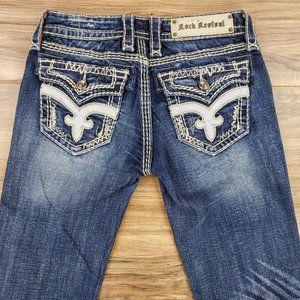 Rock Revival Serina Capri Size 26 Embellished Cute